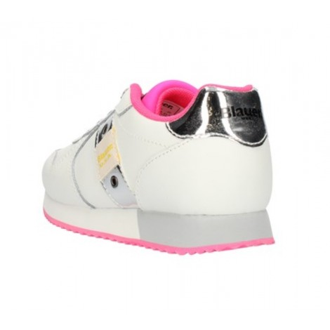 Scarpe  Blauer sneaker Lilli in pelle white/ fuxia/ silver ZS21BU03 S1LILLI02