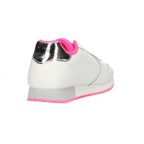 Scarpe  Blauer sneaker Lilli in pelle white/ fuxia/ silver ZS21BU03 S1LILLI02