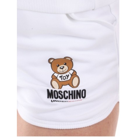 Shorts donna Moschino  home pants bianco ES21MO10 A4310