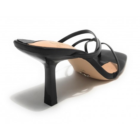 Scarpe donna sandalo Gold&gold TC 80 ecopelle nero DS21GG23