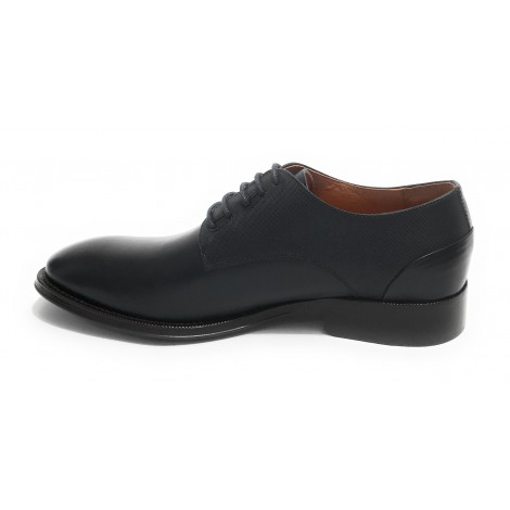 Scarpe uomo Ambitious 11082 francesina stringata in pelle blue navy US21AM20