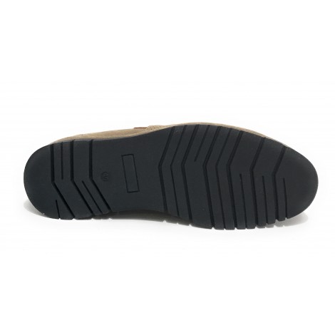 Scarpe uomo Ambitious 11162 mocassino in pelle scamosciata taupe US21AM26