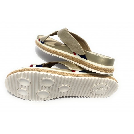 Scarpe donna US Polo sandalo/ ciabatta Erica gold DS21UP39 A4041SO/Y1