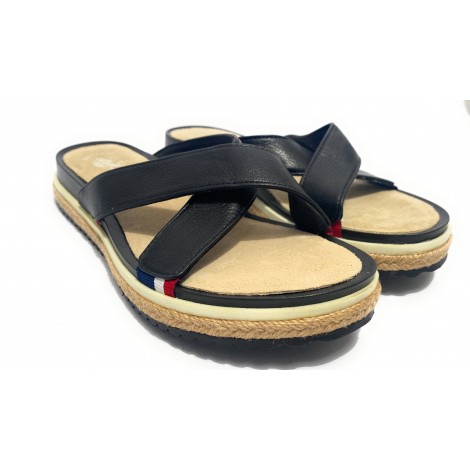 Scarpe donna US Polo sandalo/ ciabatta Erica nero DS21UP41 A4041SO/Y1