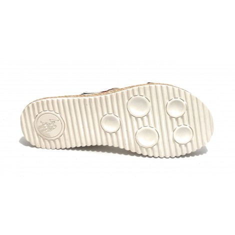 Ciabatta U.S. Polo Erica in ecopelle bianco DS21UP50 404S0/Y1