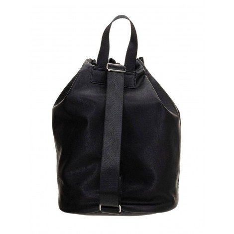 Borsa unisex Gaëlle zaino in ecopelle nero con logo B22GE35 GBUA611