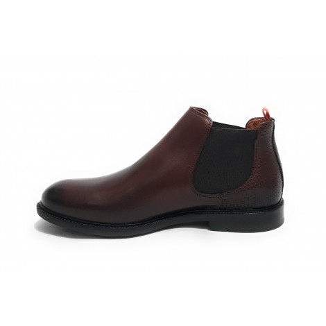 Scarpe uomo Ambitious 10875 stivaletto beatles in pelle colore brown U22AM09