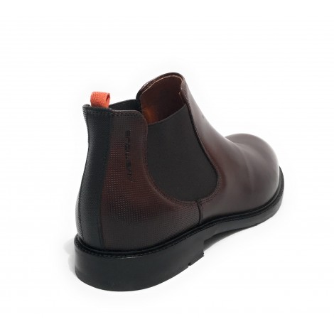 Scarpe uomo Ambitious 10875 stivaletto beatles in pelle colore brown U22AM09