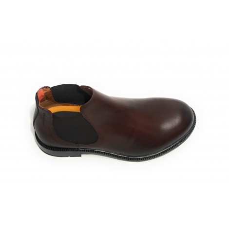 Scarpe uomo Ambitious 10875 stivaletto beatles in pelle colore brown U22AM09