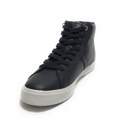 Scarpe U.S. Polo sneaker alto Marcs in ecopelle blue uomo U22UP01