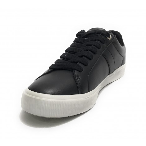 Scarpe U.S. Polo sneaker Marcs in ecopelle nero uomo U22UP05