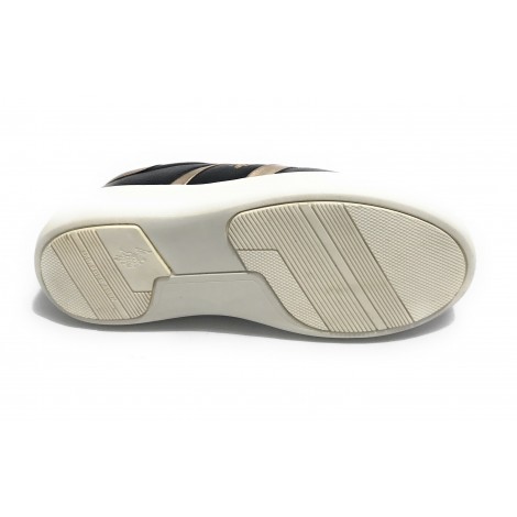 Scarpe donna US Polo sneaker Cardi 001 in pelle black D22UP05