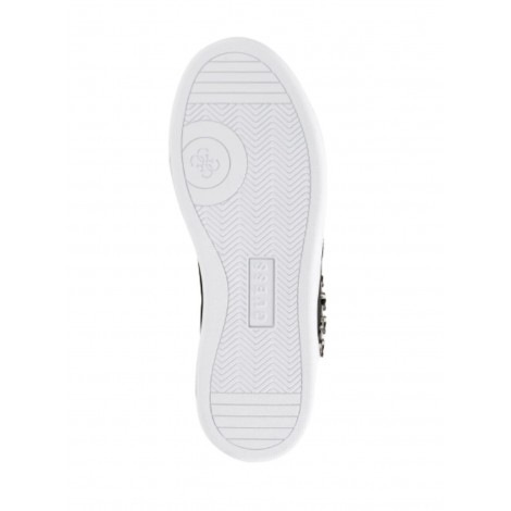 Scarpe donna sneaker Guess Roxo ecopelle black/ silver DS22GU03 FL5RXOELE12