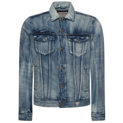 Giacca Jeans uomo Guess dillon jacket ES22GU76 M2RXN1D4K71