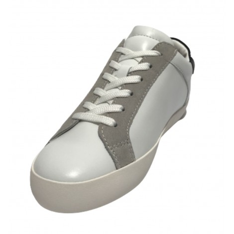 Scarpe donna Love Moschino sneaker in pelle bianco/ nero DS22MO20 JA15532