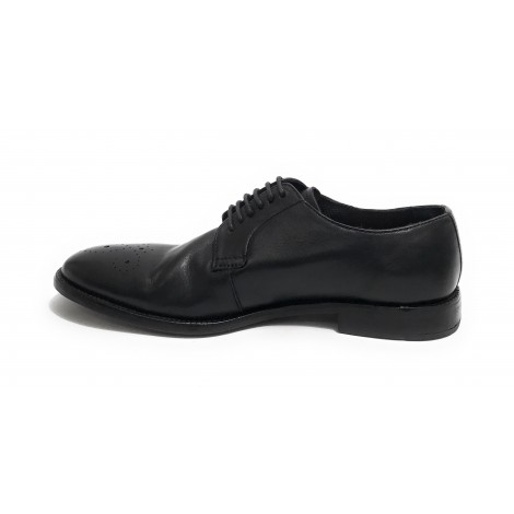 Scarpe uomo Elite francesina in pelle colore nero US22EL01 1318