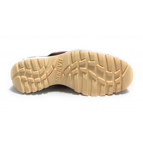 Scarpe uomo Harris sneaker pelle piuma white / papua bb. U17HA178