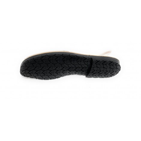 Sandalo donna minorchina Ska Shoes Ibiza pelle nappa bianco DS22SK23