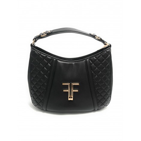 Borsa donna Fracomina a spalla shoulder bag ecopelle nero B23FR41 FA22WB3018P411S1-053