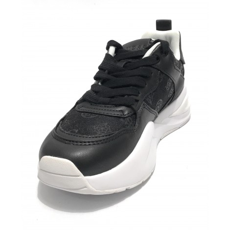 Scarpe donna Guess sneaker Bestie 3 in ecopelle black D23GU16 FL5B3SFAL12