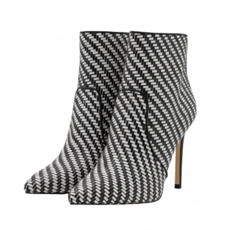 Scarpe donna ankle boot Guess Benedeta TC 95 nero/ bianco D23GU14 FL5BN3PEL10