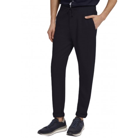 Pantalone uomo Guess lyocell con coulisse blu E23GU49 M2GB36WEHW3