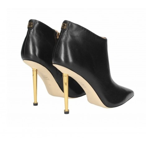 Scarpe donna Guess tronchetto Sazzi TC 90 pelle nero D23GU48 FL7SAZLEA09
