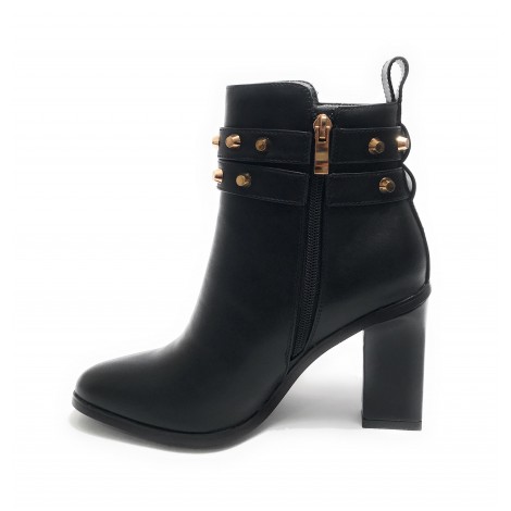 Scarpe donna ankle boot Fracomina TC 10 nero D23FR05 F722WS500341101-053