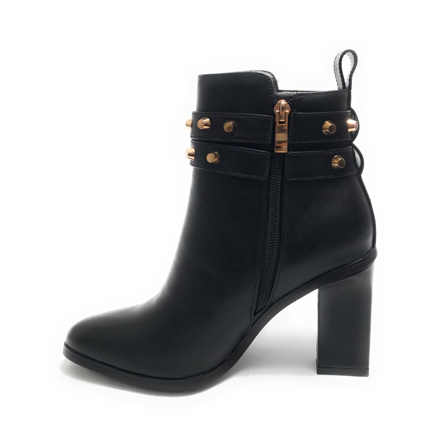 Scarpe donna ankle boot Fracomina TC 10 nero D23FR05 F722WS500341101-053