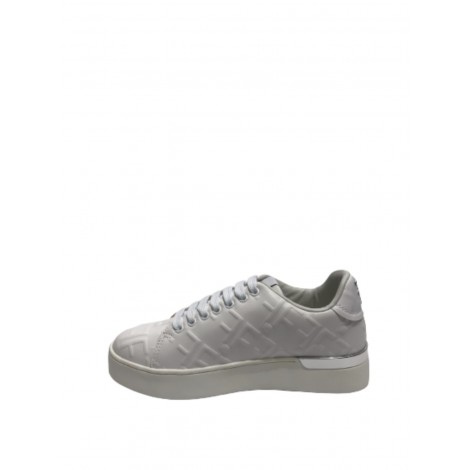 Scarpe donna sneaker Fracomina in ecopelle bianco embossed D23FR04 F722WS6001P411N4-278