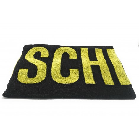 Telo mare Moschino con logo nero cotone C23MO26 A7401 5947