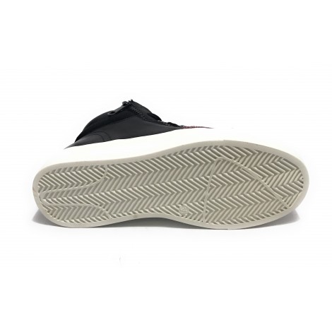 Scarpe donna Gold&gold sneaker alto ecopelle nero D23GG14 GB548