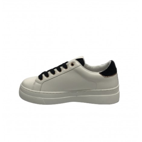 Scarpe donna sneaker Gold&gold ecopelle bianco D23GG08 GB551