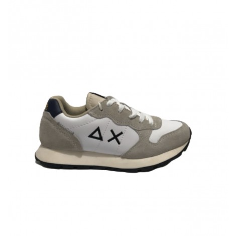 Scarpe Sun68 sneaker Boy's Tom classic pelle bianco Z23SU09 Z42304T