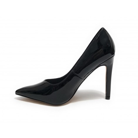 Scarpe donna décolleté Gold&gold tc 100 ecopelle nero vernice D23GG21 GD693
