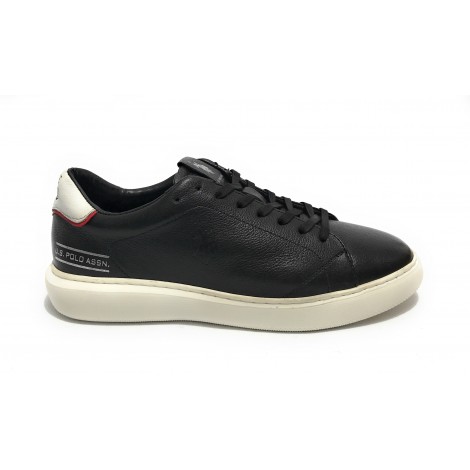 Scarpe U.S. Polo sneaker Cryme003A in pelle black uomo U23UP24