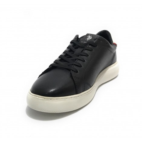 Scarpe U.S. Polo sneaker Cryme003A in pelle black uomo U23UP24