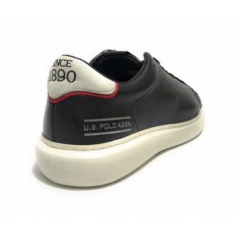 Scarpe U.S. Polo sneaker Cryme003A in pelle black uomo U23UP24