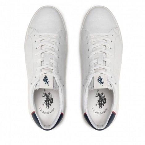 Scarpe U.S. Polo sneaker Cryme CRYME003A in pelle white uomo U23UP30