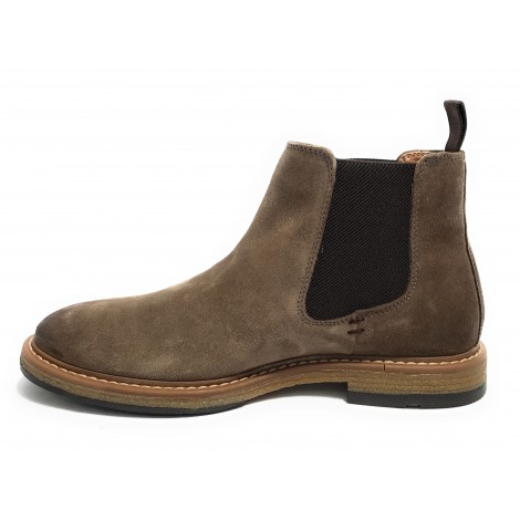 Stivaletto beatles uomo Elite in pelle scamosciata beige U23EL03 1005