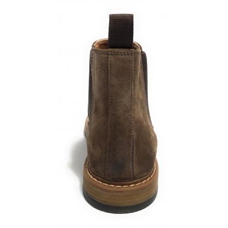 Stivaletto beatles uomo Elite in pelle scamosciata beige U23EL03 1005
