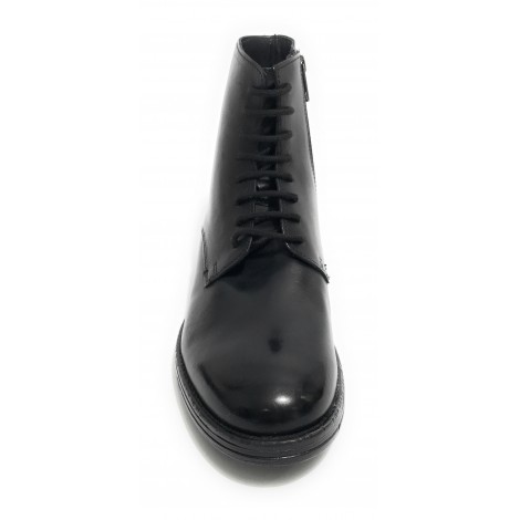 Stivaletto anfibio uomo Elite in pelle nero U23EL07 1400