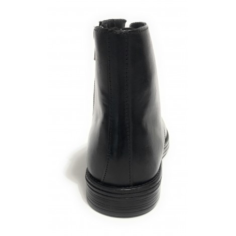 Stivaletto anfibio uomo Elite in pelle nero U23EL07 1400