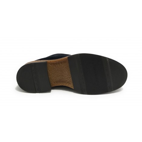 Polacchino uomo Elite in pelle scamosciata blu navy U23EL11 1010