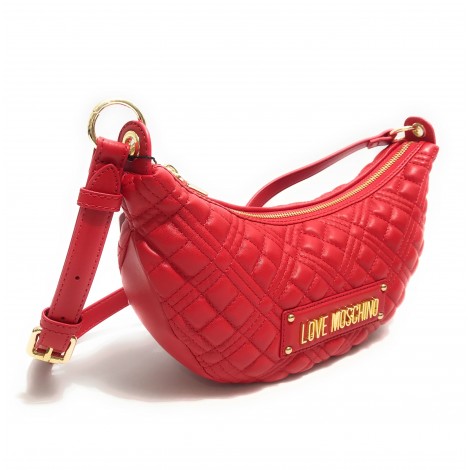 Borsa donna Love Moschino a spalla/ tracolla ecopelle trapuntata rosso BS23MO78 JC4257