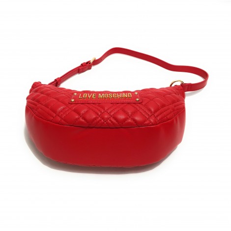 Borsa donna Love Moschino a spalla/ tracolla ecopelle trapuntata rosso BS23MO78 JC4257