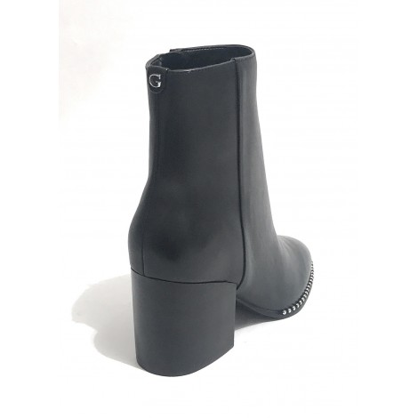 SCARPE DONNA STIVALETTO GUESS MOD.COLETE TC 80 PELLE BLACK D19GU37