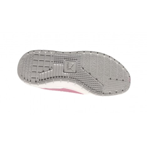 Scarpe Puma sneaker Cali Dream Shiny Pack in pelle white/ liliac ZS23PU04 393357_03