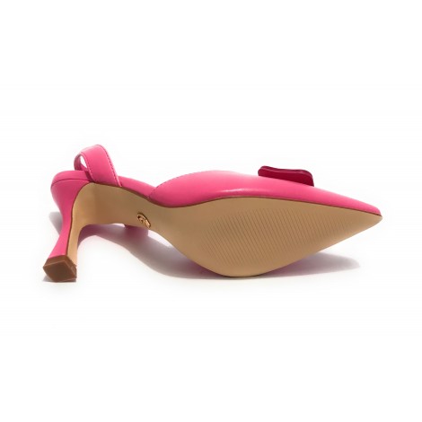 Scarpe donna Gold&gold decollete tallone aperto tc 80 fuxia GP23-201 DS23GG05