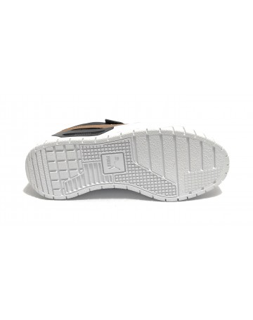 Scarpe Puma sneaker Cali Dream Shiny Pack in pelle black/ gold ZS23PU09 393357_04